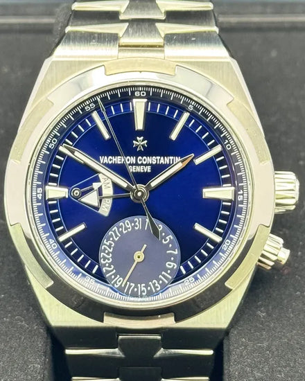 2022 Vacheron Constantin Overseas Dual-Time 41MM Blue Dial Steel Bracelet (7900V/110A-B334)