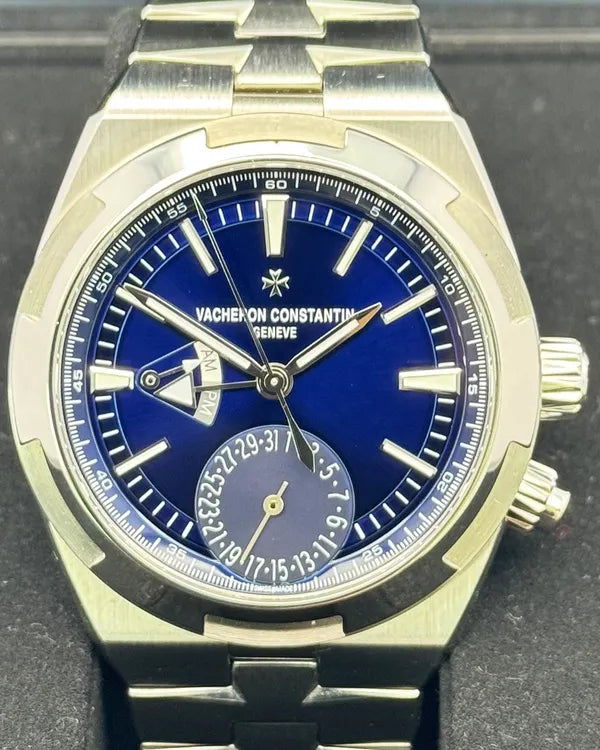 2022 Vacheron Constantin Overseas Dual-Time 41MM Blue Dial Steel Bracelet (7900V/110A-B334)