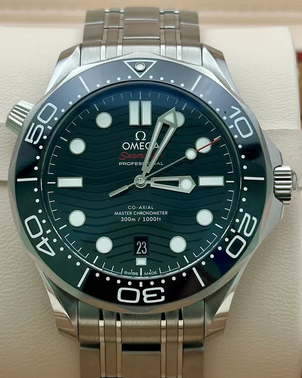 2024 Omega Seamaster Diver 300M 42MM Black Dial Steel Bracelet (210.30.42.20.01.001)
