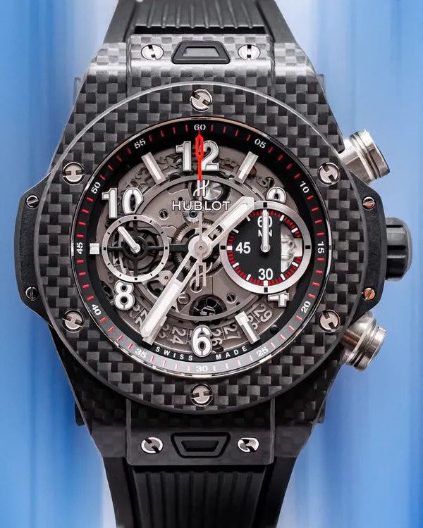 Hublot Big Bang Unico 45MM Skeleton Dial Rubber Strap (411.QX.1170.RX)