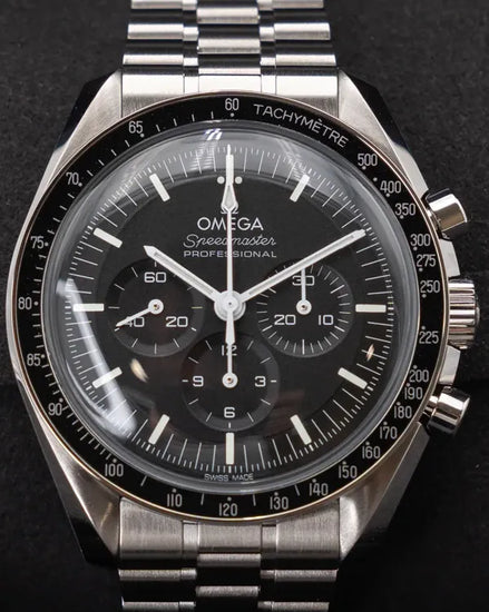 2025 Omega Speedmaster Professional Moonwatch 42MM Black Dial Steel Bracelet (310.30.42.50.01.001)