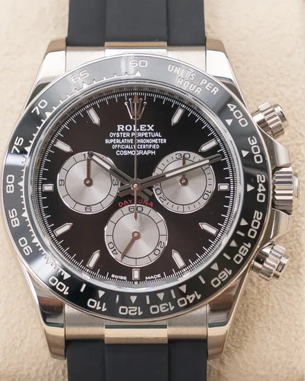 2024 Rolex Cosmograph Daytona 40MM Black Dial Oysterflex Strap (126519LN)