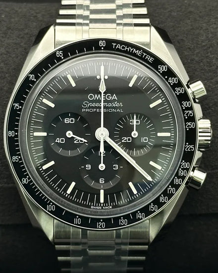 2025 Omega Speedmaster Professional Moonwatch 42MM Black Dial Steel Bracelet (310.30.42.50.01.002)