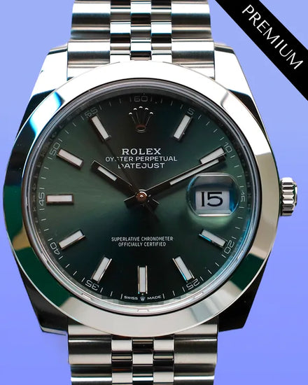 2025 Rolex Datejust 41MM Green Dial Jubilee Bracelet (126300)