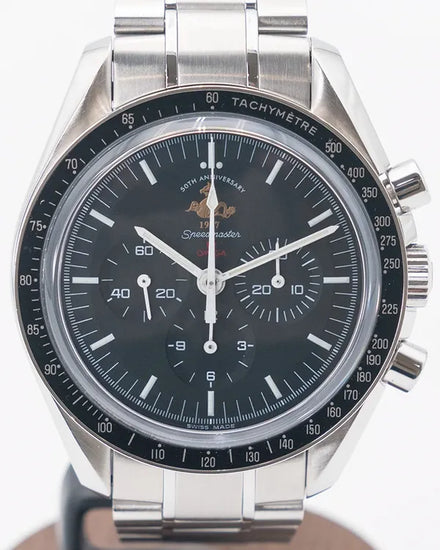 Omega Speedmaster 50th Anniversary L.E. 42MM Black Dial Steel Bracelet (311.30.42.30.01.001)