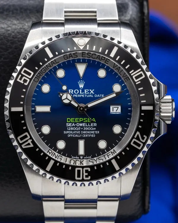 2020 Rolex Sea-Dweller Deepsea "James Cameron" 44MM Blue Dial Oyster Bracelet (126660)