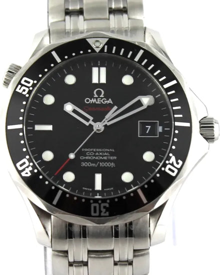 Omega Seamaster Diver 300M 41MM Black Dial Steel Bracelet (212.30.41.20.01.002)
