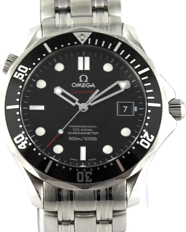 Omega Seamaster Diver 300M 41MM Black Dial Steel Bracelet (212.30.41.20.01.002)