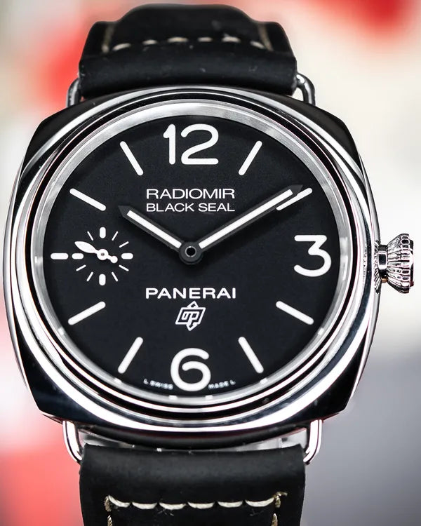 Panerai Radiomir Black Seal 45MM Black Dial Leather Strap (PAM00754)