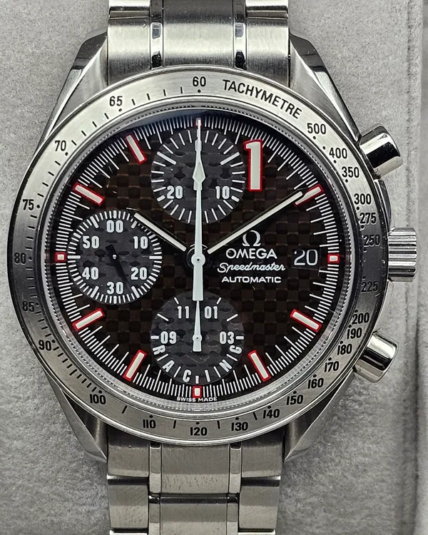 Omega Speedmaster Racing "Michael Schumacher" L.E. 39MM Brown Dial Steel Bracelet (3519.50.00)