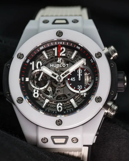 2020 Hublot Big Bang Unico 45MM Skeleton Dial Rubber Strap (411.HX.1170.RX)