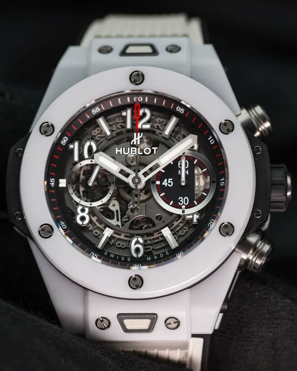 2020 Hublot Big Bang Unico 45MM Skeleton Dial Rubber Strap (411.HX.1170.RX)