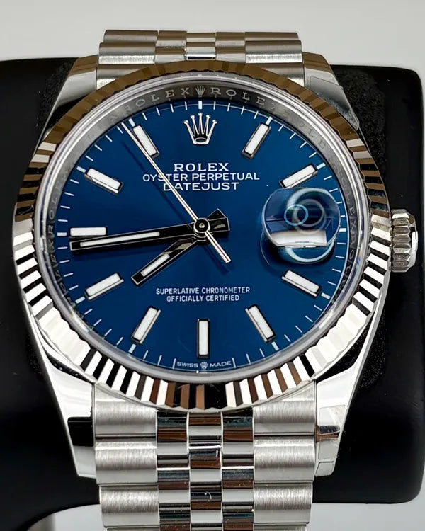 2025 Rolex Datejust 36MM Blue Dial Jubilee Bracelet (126234)