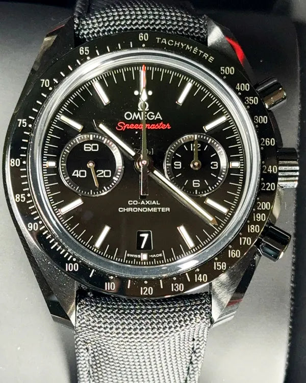 2025 Omega Speedmaster Dark Side of the Moon 44.25MM Black Dial Textile Strap (311.92.44.51.01.007)