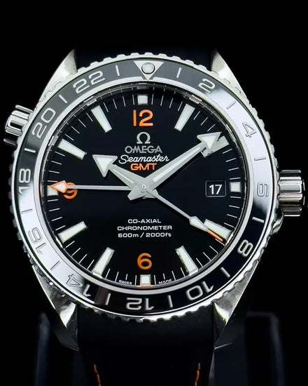 2022 Omega Seamaster Planet Ocean 600M 43.5MM Black Dial Rubber Strap (232.32.44.22.01.002)