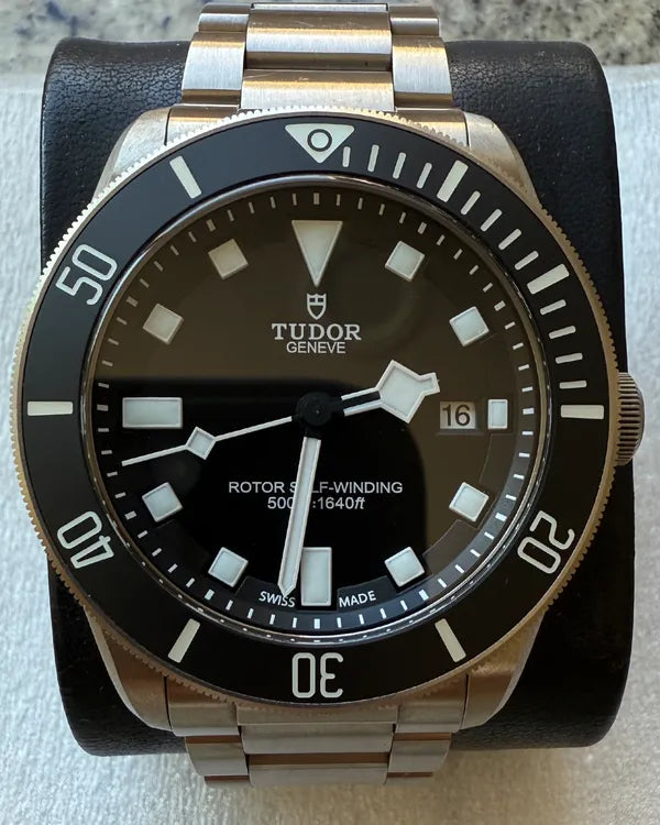 2018 Tudor Pelagos 42MM Black Dial Titanium Bracelet (25500TN)
