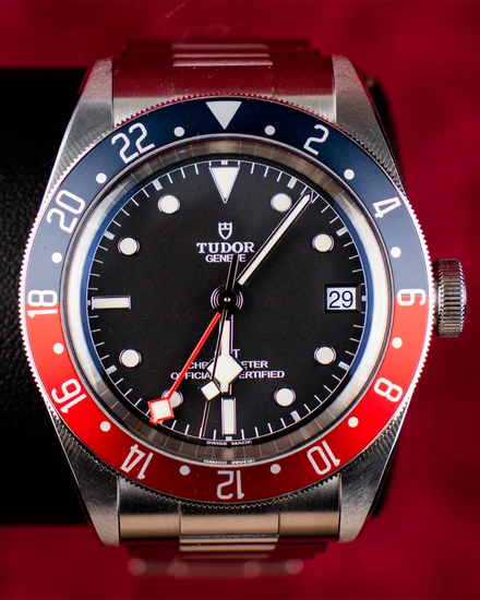 2024 Tudor Black Bay GMT "Pepsi" 41MM Black Dial Steel Bracelet (79830RB)