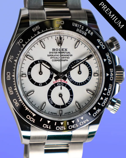 2025 Rolex Cosmograph Daytona "Panda" 40MM White Dial Oyster Bracelet (126500LN)