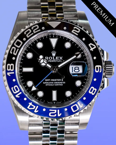 2025 Rolex GMT-Master II "Batgirl" 40MM Black Dial Jubilee Bracelet (126710BLNR)