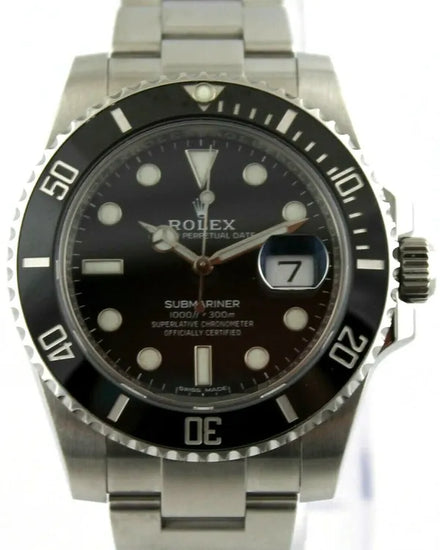 2017 Rolex Submariner Date 40MM Black Dial Oyster Bracelet (116610LN)