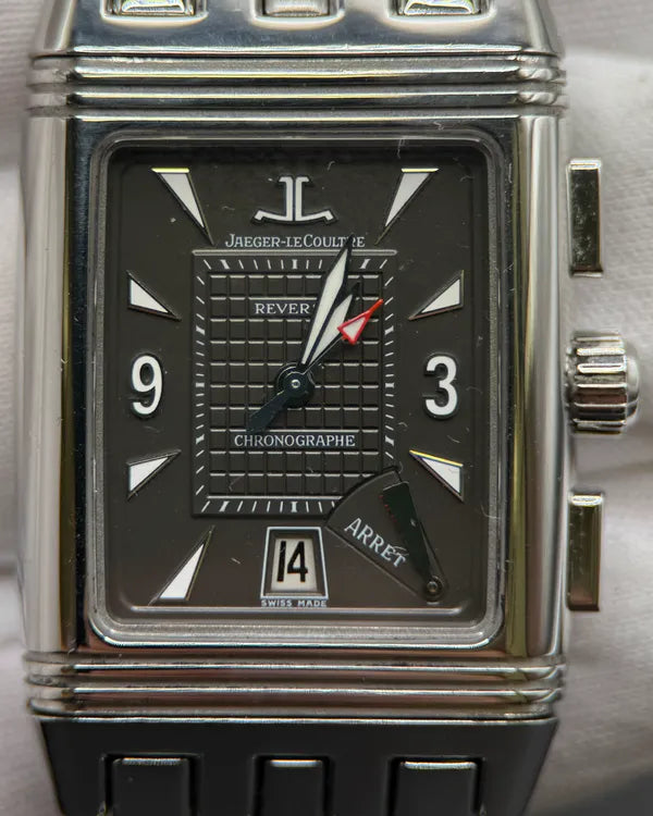 Jaeger-LeCoultre Reverso Gran Sport Chronograph 28MM Multiple Dial Steel Bracelet (Q2958102)