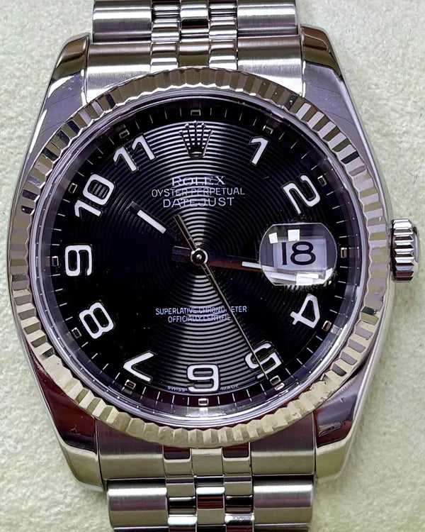 Rolex Datejust II 36MM Slate Dial Oyster Bracelet (116234)
