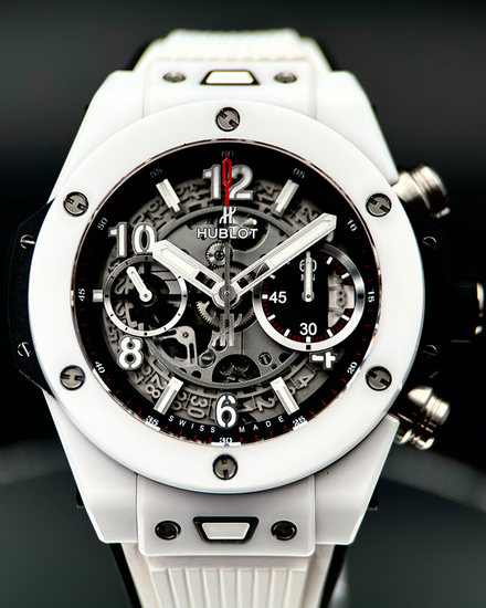 2021 Hublot Big Bang Unico 42MM Skeleton Dial Rubber Strap (441.HX.1170.RX)