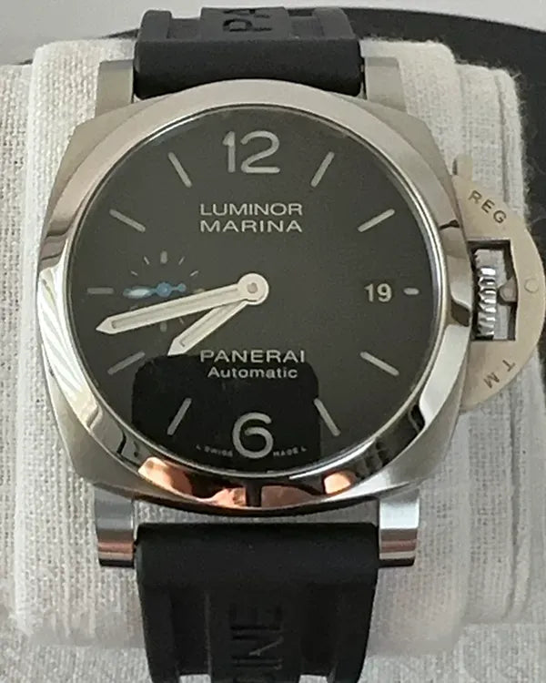 2023 Panerai Luminor 1950 40MM Black Dial Rubber Strap (PAM01372)