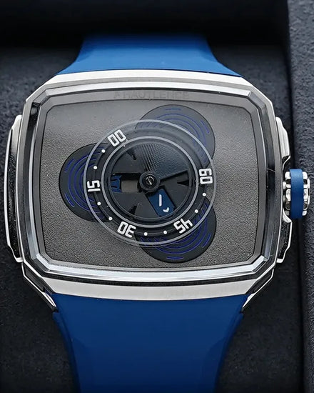 2024 Hautlence Vagabonde Series 4 L.E. 50.8MM Grey Dial Rubber Strap (AB30-ST00)