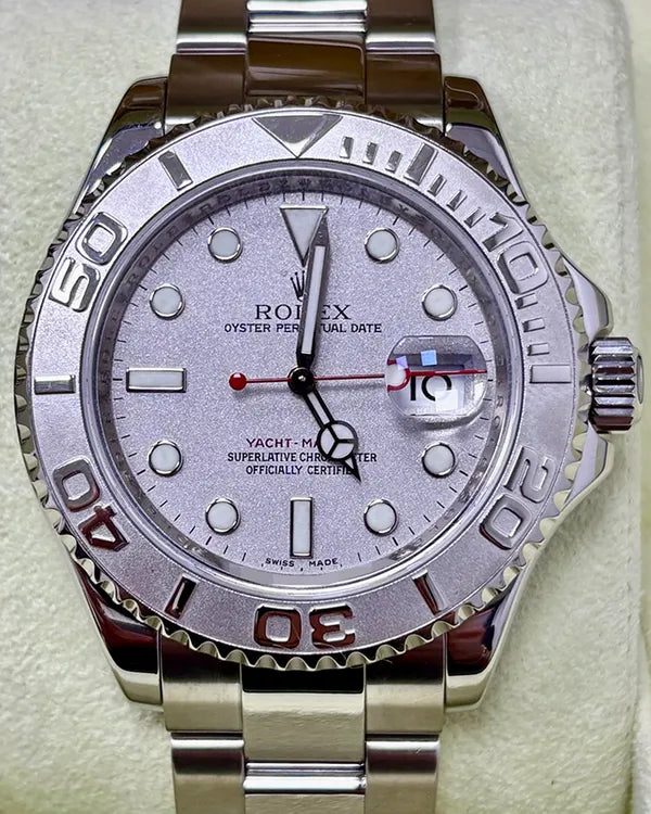 Rolex Yacht-Master 40MM Silver Dial Oyster Bracelet (16622)