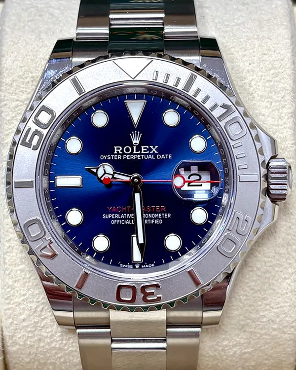 2022 Rolex Yacht-Master 40MM Blue Dial Oyster Bracelet (126622)