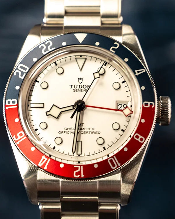 2025 Tudor Black Bay GMT 41MM White Dial Steel Bracelet (79830RB)