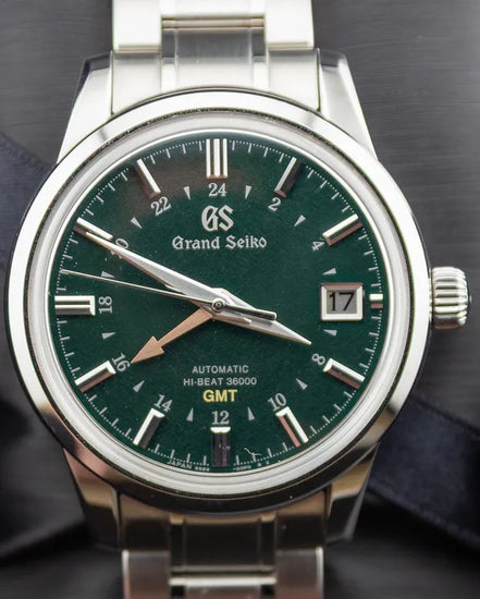 2021 Grand Seiko Elegance 39.5MM Green Dial Steel Bracelet (SBGJ251)
