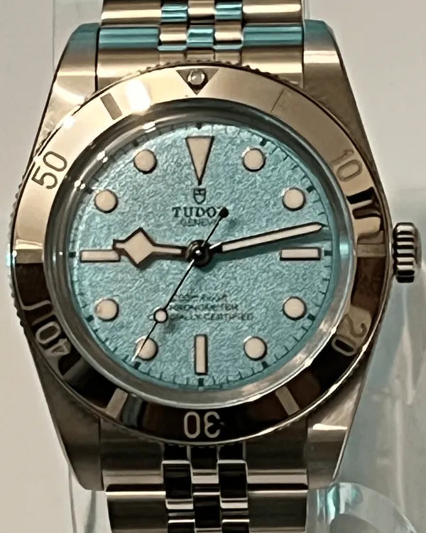 2025 Tudor Black Bay 54' "Blue Lagoon" 37MM Blue Dial Steel Bracelet (79000)