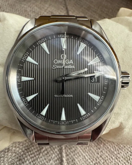 Omega Seamaster Aqua Terra 150M 38.5MM Quartz Grey Dial Steel Bracelet (231.10.39.60.06.001)
