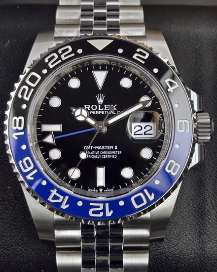 2025 Rolex GMT-Master II "Batgirl" 40MM Black Dial Jubilee Bracelet (126710BLNR)