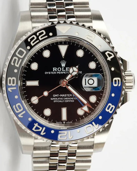 2023 Rolex GMT-Master II "Batgirl" 40MM Black Dial Jubilee Bracelet (126710BLNR)