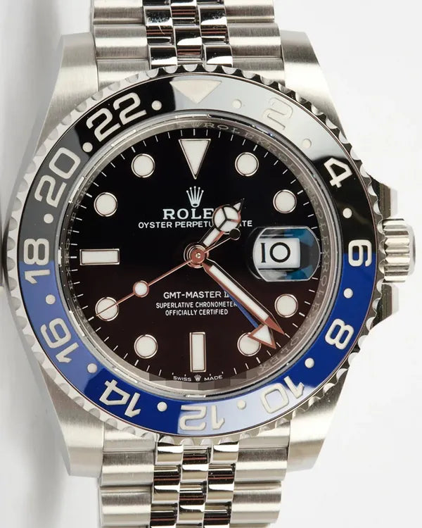 2023 Rolex GMT-Master II "Batgirl" 40MM Black Dial Jubilee Bracelet (126710BLNR)