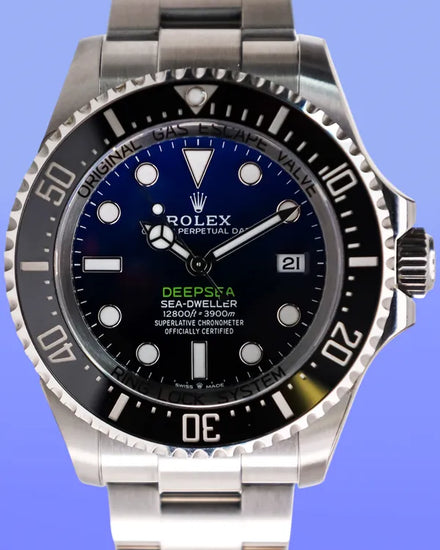 2024 Rolex Sea-Dweller Deepsea "James Cameron" 44MM Blue Dial Oyster Bracelet (136660)