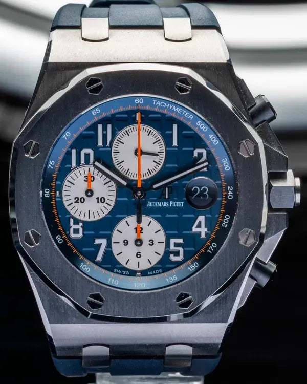 Audemars Piguet Royal Oak Offshore 42MM Blue Dial Rubber Strap (26470ST.OO.A027CA.01)