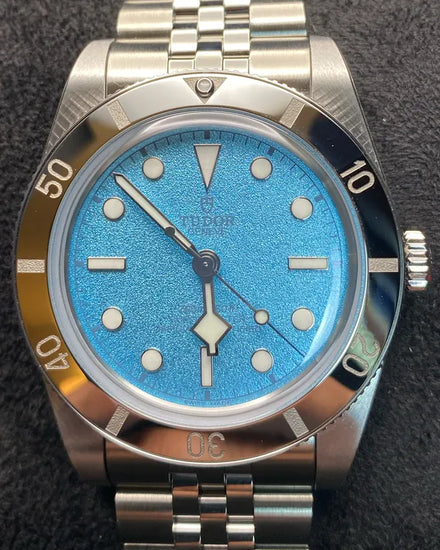 2025 Tudor Black Bay 54 "Lagoon Blue" 37MM Blue Dial Steel Bracelet (79000)