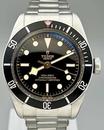 No Reserve - 2020 Tudor Black Bay 41MM Black Dial Steel Bracelet (79230N)