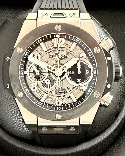 2025 Hublot Big Bang Unico 42MM Skeleton Dial Rubber Strap (441.NM.1171.RX)