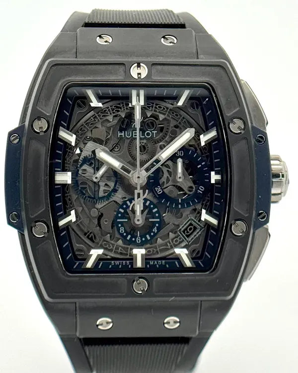 2019 Hublot Spirit Of Big Bang 42MM Skeleton Dial Rubber Strap (641.CI.7170.LR)