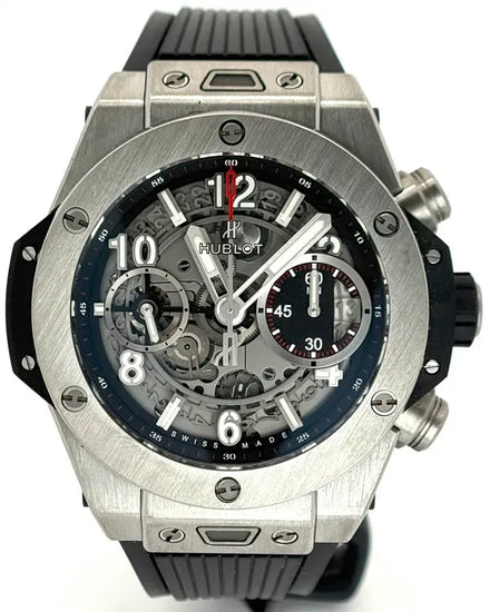2022 Hublot Big Bang Unico 42MM Skeleton Dial Rubber Strap (441.NX.1170.RX)