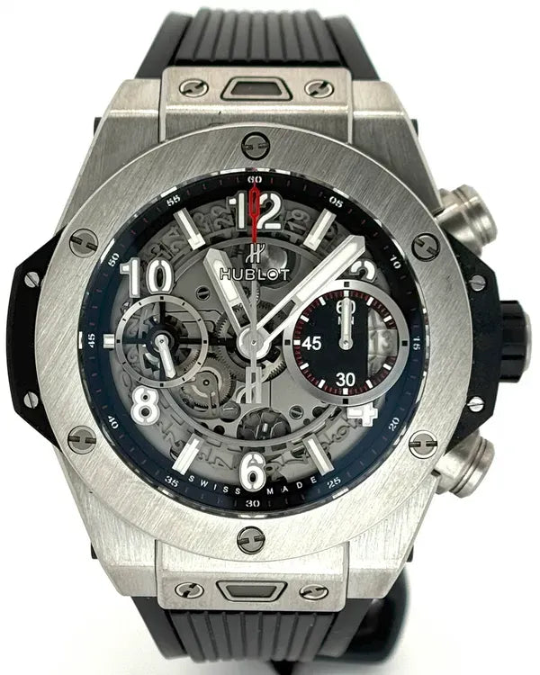 2022 Hublot Big Bang Unico 42MM Skeleton Dial Rubber Strap (441.NX.1170.RX)