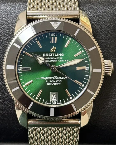 Breitling Superocean Heritage II S.E. 42MM Green Dial Steel Bracelet (AB2010121L1A1)