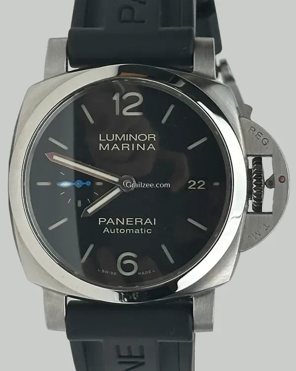 2023 Panerai Luminor Marina 1950 3 Days 42MM Black Dial Leather Strap (PAM01392)