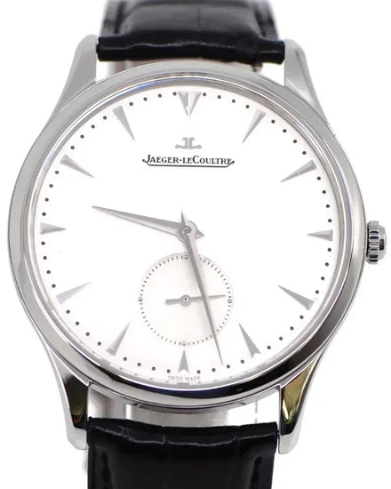 Jaeger-LeCoultre Master Ultra Thin 40MM Silver Dial Leather Strap (Q1358420)