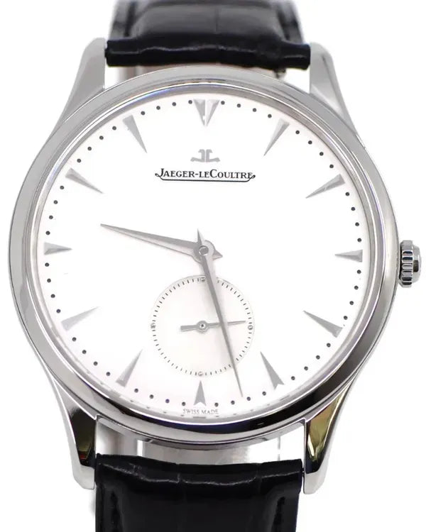 Jaeger-LeCoultre Master Ultra Thin 40MM Silver Dial Leather Strap (Q1358420)